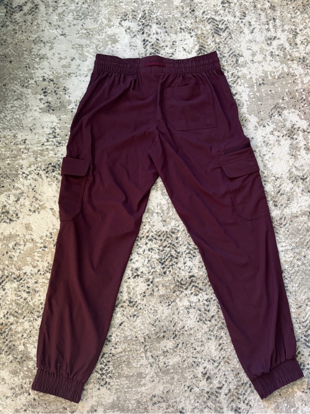 Title Nine Burgundy Track Joggers